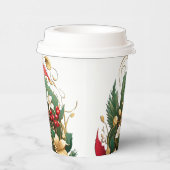 Kerstmis Papieren Bekers (Rechts)