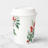 Kerstmis Papieren Bekers (Links)