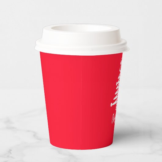 Kerstmis Papieren Bekers (Rechts)