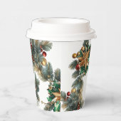 Kerstmis Papieren Bekers (Rechts)