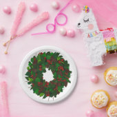 Kerstmis Papieren Bordje (Feest)