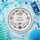 Kerstmis Papieren Bordje (Feest)