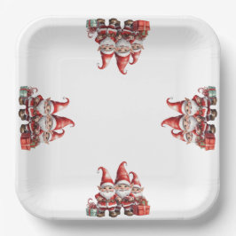 Kerstmis Papieren Bordje