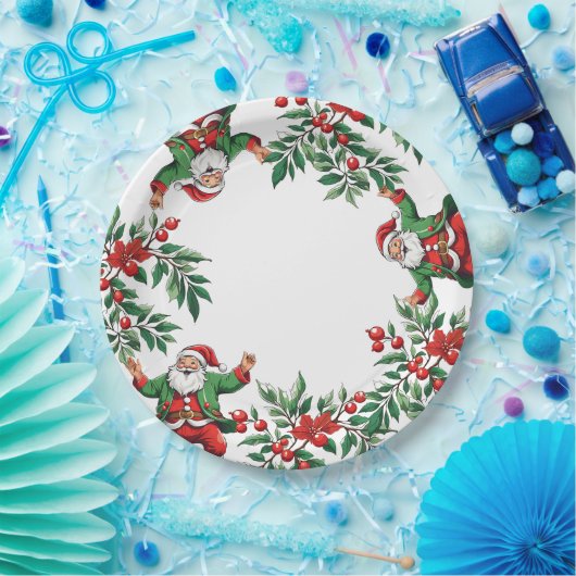 Kerstmis Papieren Bordje (Feest)