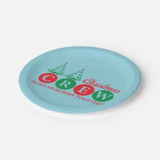 Kerstmis Papieren Bordje (Gekanteld)