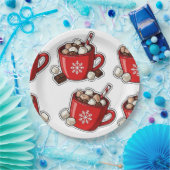 Kerstmis Papieren Bordje (Feest)