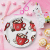 Kerstmis Papieren Bordje (Feest)