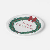 Kerstmis Papieren Bordje (Gekanteld)