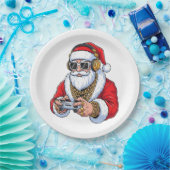 Kerstmis Papieren Bordje (Feest)