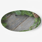 Kerstmis Papieren Bordje (Gekanteld)