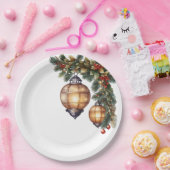 Kerstmis Papieren Bordje (Feest)