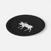 Kerstmis Papieren Bordje (Gekanteld)