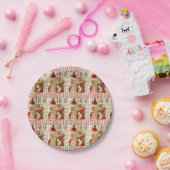 Kerstmis Papieren Bordje (Feest)