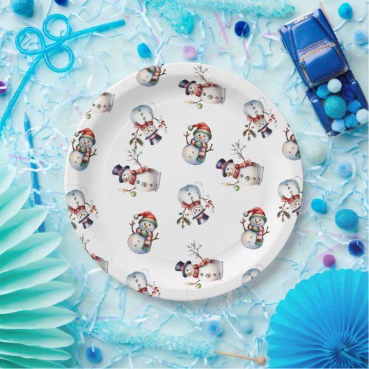 Kerstmis Papieren Bordje (Feest)