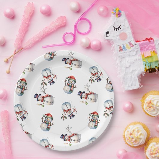 Kerstmis Papieren Bordje (Feest)