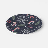 kerstmis papieren bordje (Gekanteld)