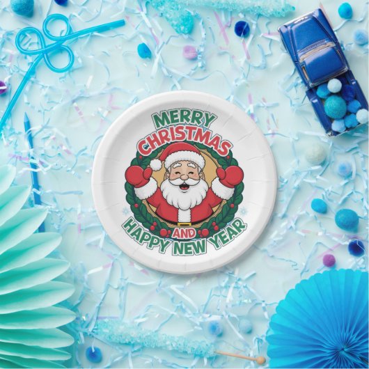 Kerstmis Papieren Bordje (Feest)