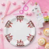 Kerstmis Papieren Bordje (Feest)