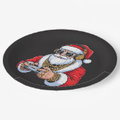 Kerstmis Papieren Bordje (Gekanteld)