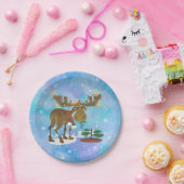 Kerstmis Papieren Bordje (Feest)