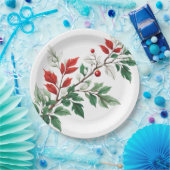 Kerstmis Papieren Bordje (Feest)