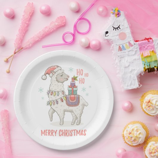 Kerstmis Papieren Bordje (Feest)