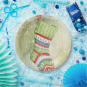 Kerstmis Papieren Bordje (Feest)