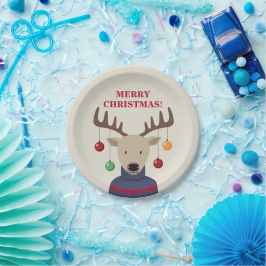 Kerstmis Papieren Bordje (Feest)