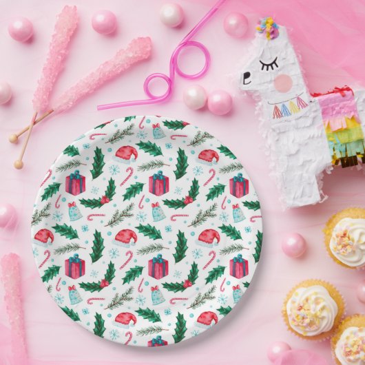 Kerstmis Papieren Bordje (Feest)