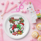 Kerstmis Papieren Bordje (Feest)