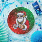 Kerstmis Papieren Bordje (Feest)