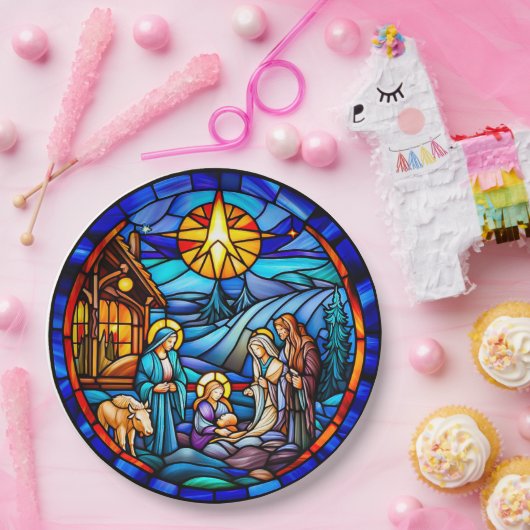 Kerstmis Papieren Bordje (Feest)