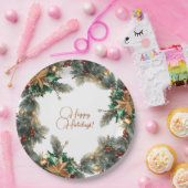 Kerstmis Papieren Bordje (Feest)