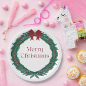 Kerstmis Papieren Bordje (Feest)