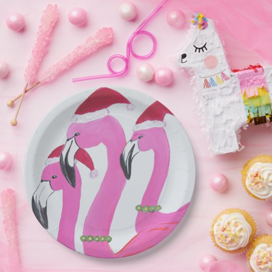 Kerstmis Papieren Bordje (Feest)