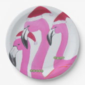 Kerstmis Papieren Bordje (Voorkant)