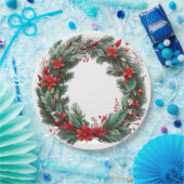 Kerstmis Papieren Bordje (Feest)