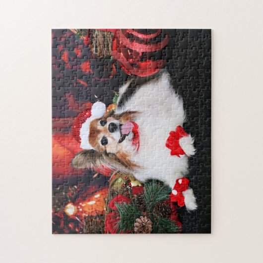 Kerstmis - Papillon - Sylvie Legpuzzel (Verticaal)