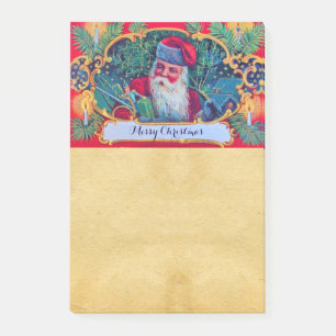 KERSTMIS PARCHMENT IN RETRO-STIJL POST-IT® NOTES