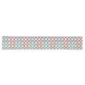 Kerstmis patchwork ster lange tafelloper (Horizontaal)