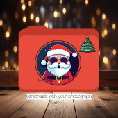 Kerstmis Patriottisch | Vakantie VS Fotokaart Feestdagenkaart