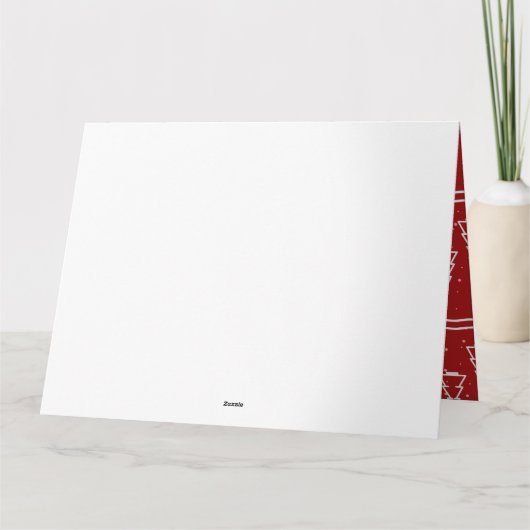 Kerstmis Patroon 116 Kaart (Achterkant)