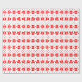 Kerstmis patroon 5 cadeaupapier (Vlak)