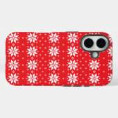 Kerstmis patroon 5 Case-Mate iPhone case (Achterkant (horizontaal))