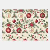 Kerstmis patroon glitter geweldig voor inpakpapier vel (Voorkant 2)