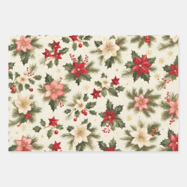 Kerstmis patroon glitter geweldig voor inpakpapier vel