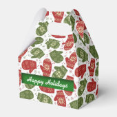 Kerstmis - Patroonaventiekast Bedankdoosjes (Voorkant Zijde)