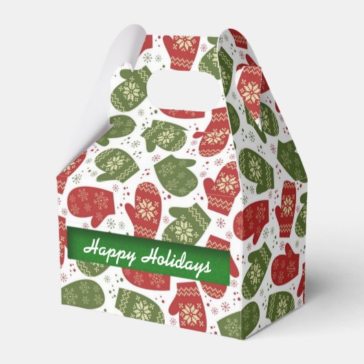 Kerstmis - Patroonaventiekast Bedankdoosjes (Voorkant Zijde)