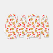 Kerstmis Pattern Bedankdoosjes (Uitgevouwen)