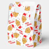 Kerstmis Pattern Bedankdoosjes (Geopend)